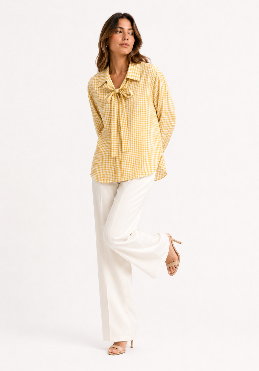 Blusa Vichy Soleil