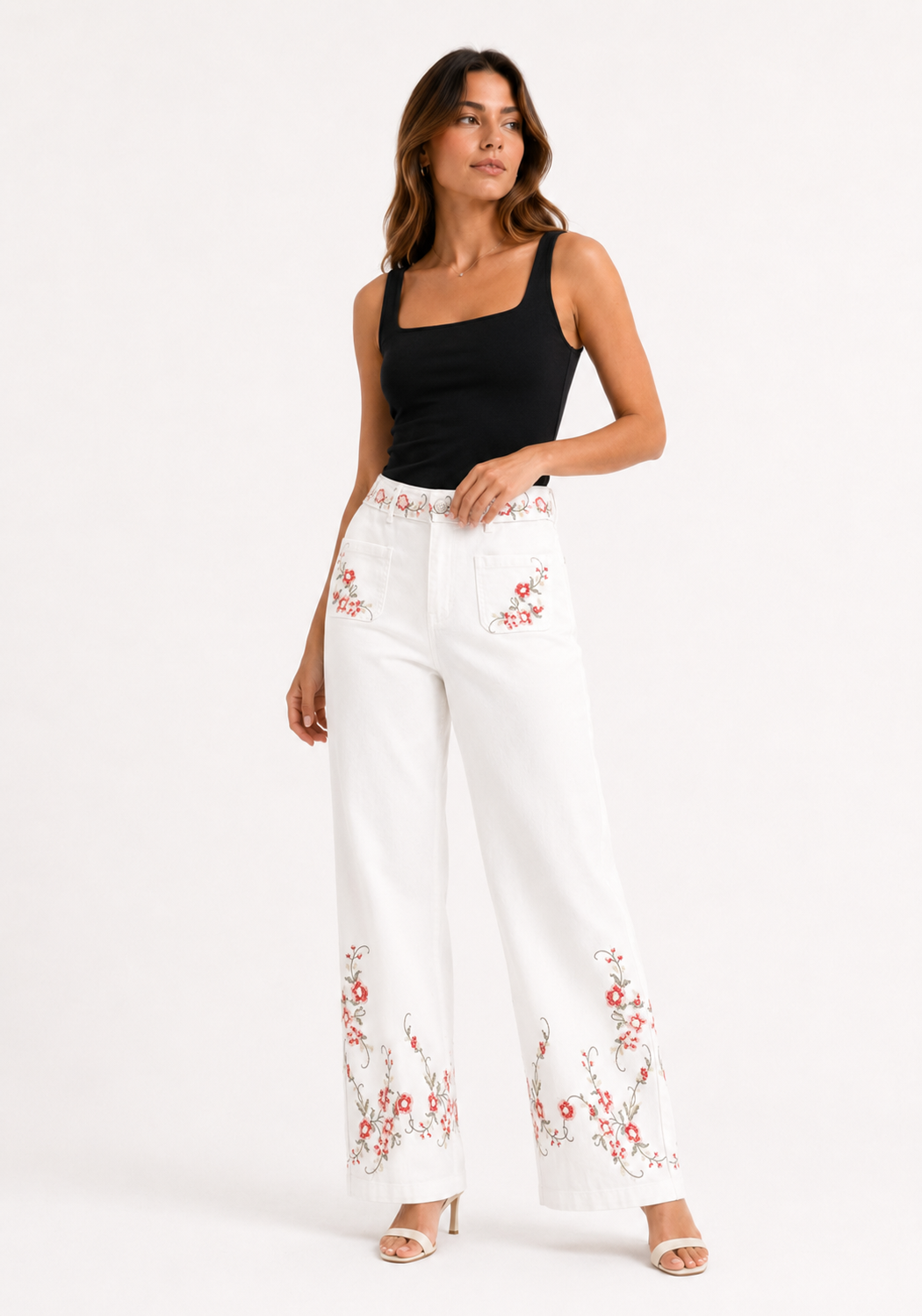 Pantalón Zoé Bordado