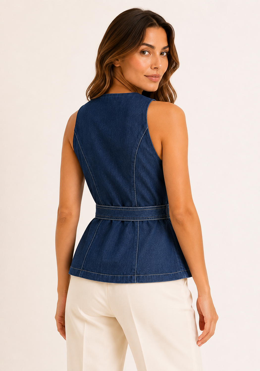 Chaleco Denim Alessia