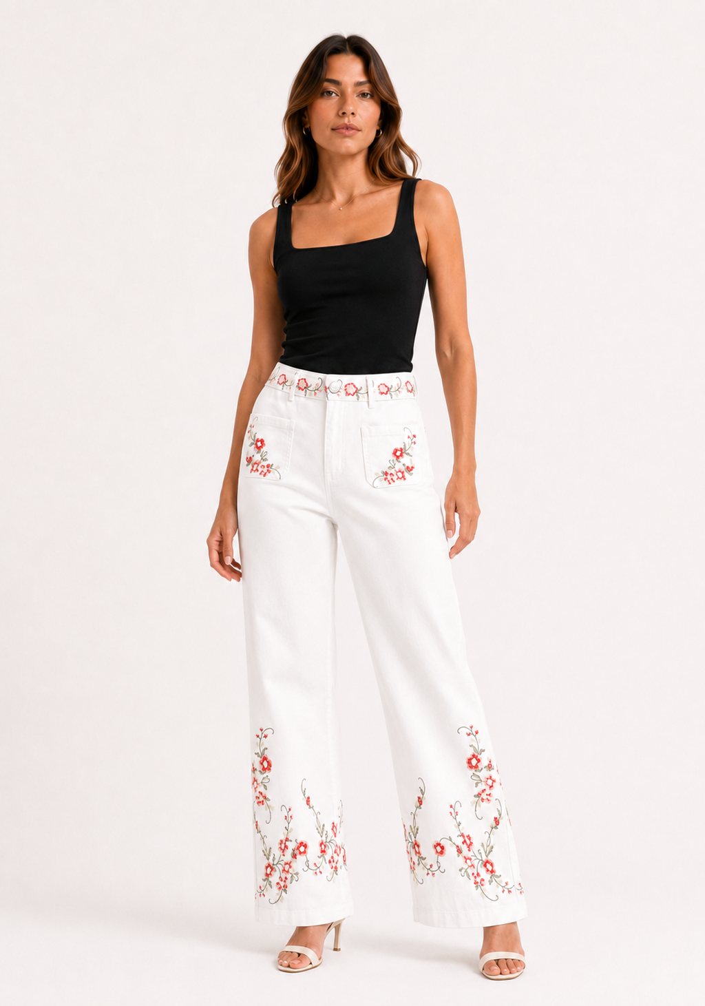 Pantalón Zoé Bordado