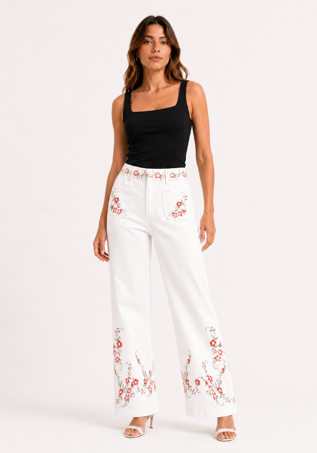 Pantalón Zoé Bordado
