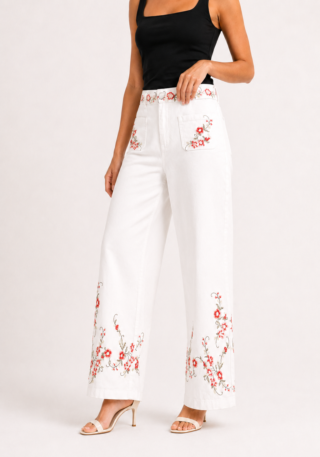 Pantalón Zoé Bordado
