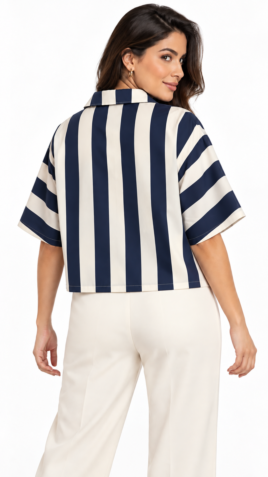 Camisa Doll a Rayas
